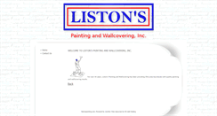 Desktop Screenshot of listonspainting.com